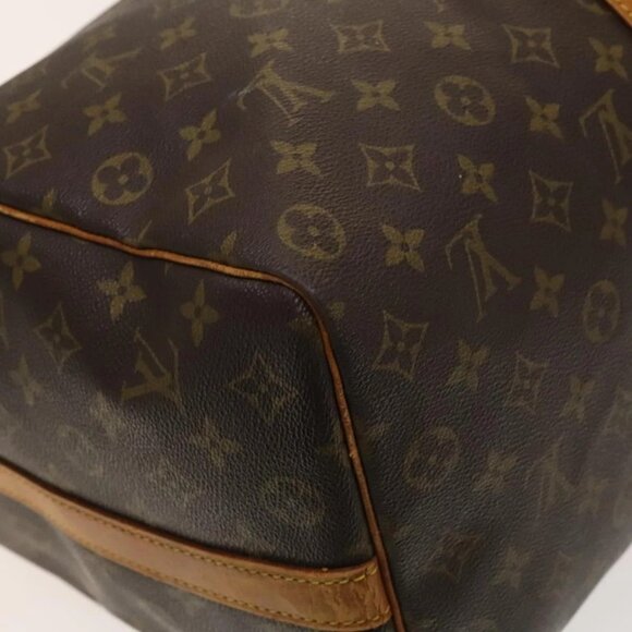 LOUIS VUITTON Monogram Keepall Bandouliere 50 Hand Bag M41416 LV Auth BA4891 - Picture 4 of 16